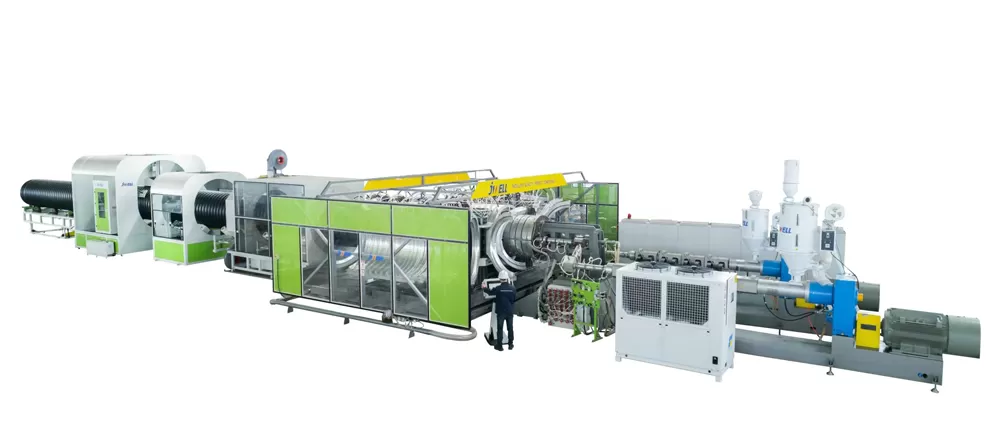 Australia Five Layer PP PEHD Plastic Corrugated Pipe Extrusion Machines