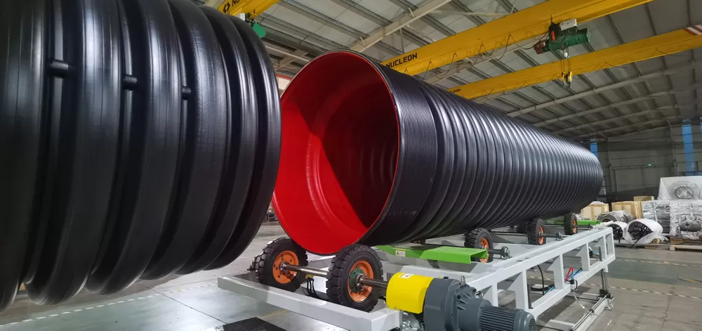 Australia Five Layer PP PEHD Plastic Corrugated Pipe Extrusion Machines
