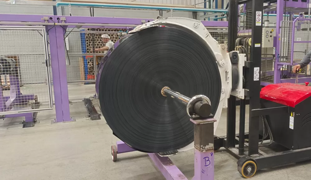 Brazil 1600 kg/h PET Thermoforming Sheet Extrusion Machine Project