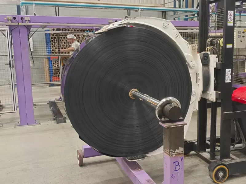 Brazil 1600 kg/h PET Thermoforming Sheet Extrusion Machine Project