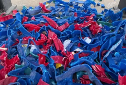 Application of Double Shaft Plastic Shredder Machine