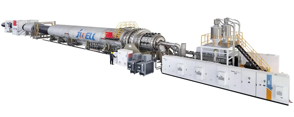 Dubai 2700mm HDPE Water Supply Pipe Extrusion Machine
