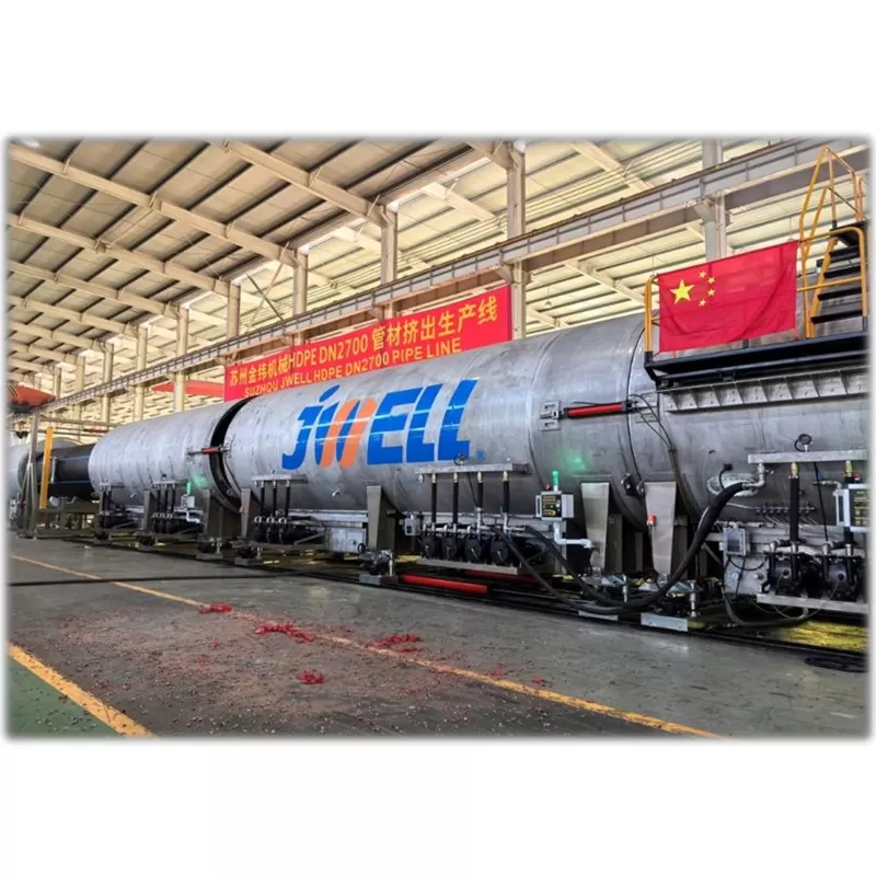 Gas Pipe Energy-Saving And High Speed Extrusion Line