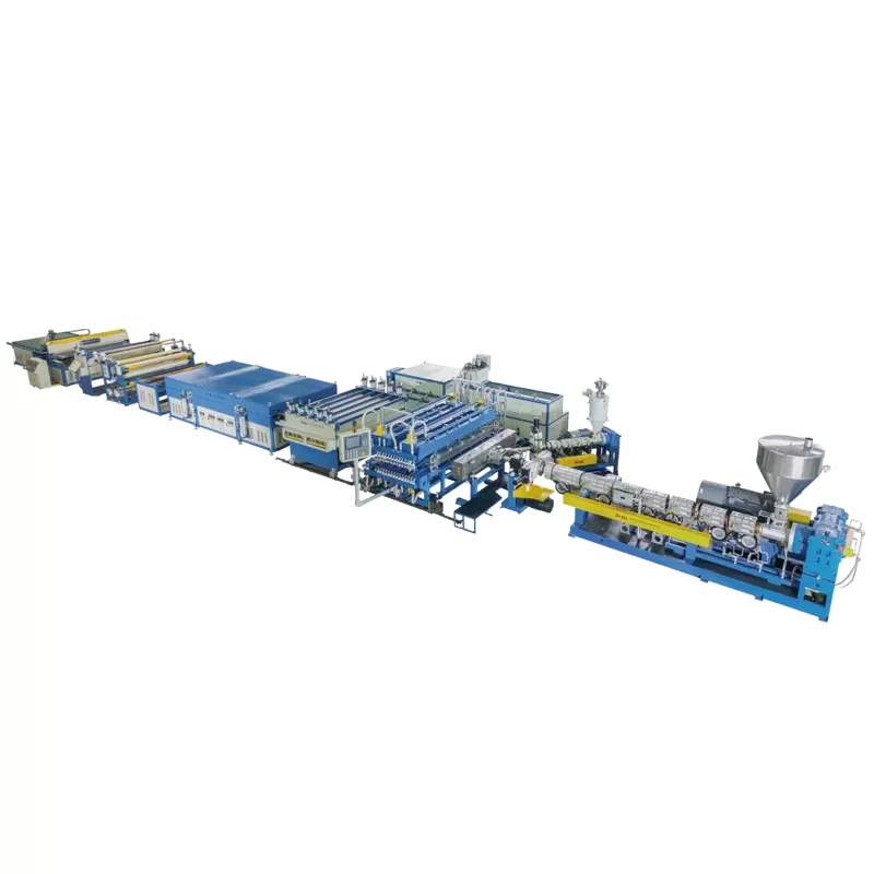 PC Polycarbonate Hollow Cross Section Plate, Flying Wing Panel Extrusion Line