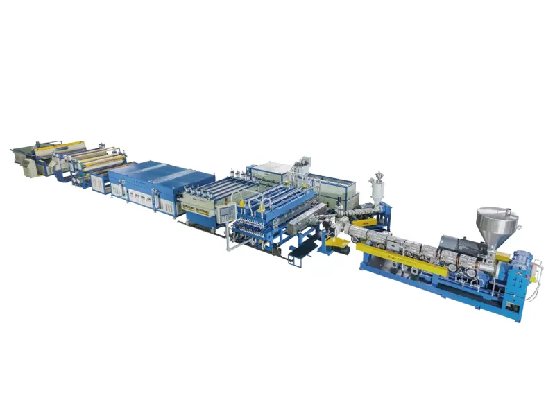 PC Polycarbonate Hollow Cross Section Plate, Flying Wing Panel Extrusion Line