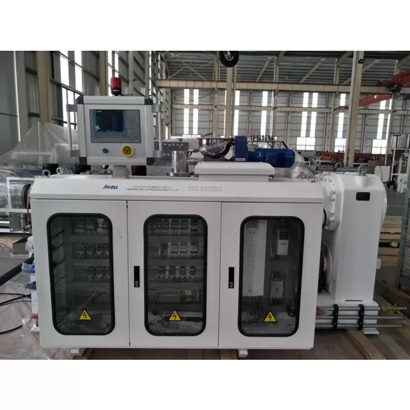 PC Polycarbonate Hollow Roof Connector Plastic Profile Extrusion Line