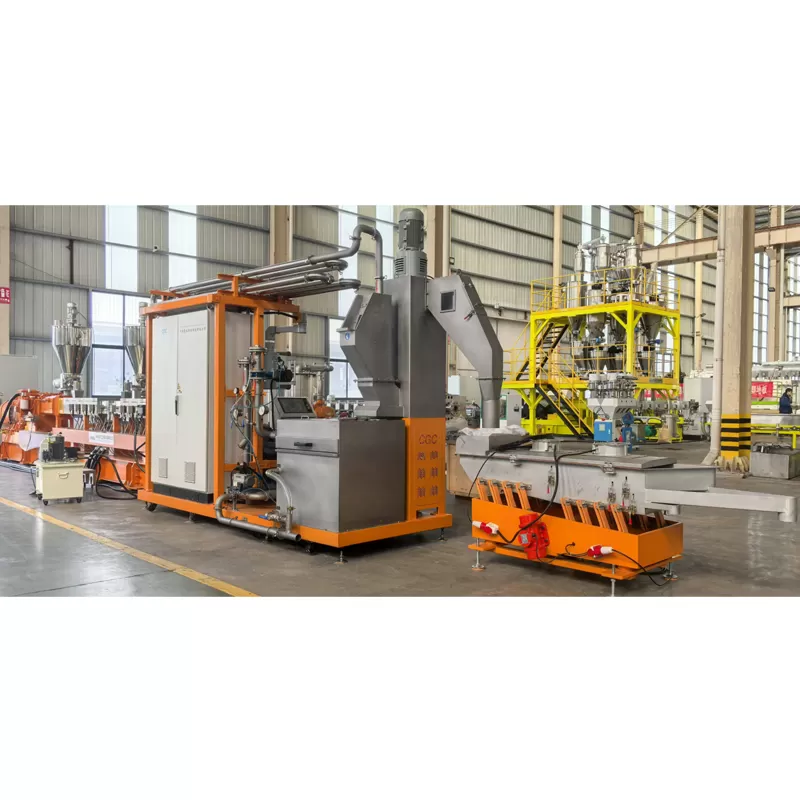 POE PP PE Grafting Reaction Extrusion Compounding Machine
