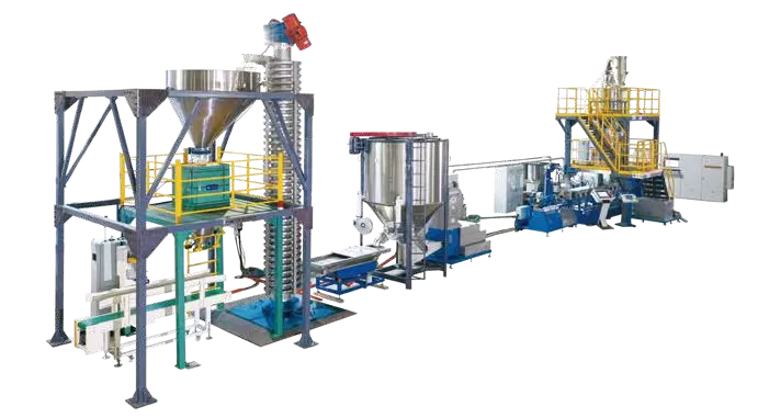 Portugal PLA PBAT Biodegradable PP with Starch Compounding Production Line
