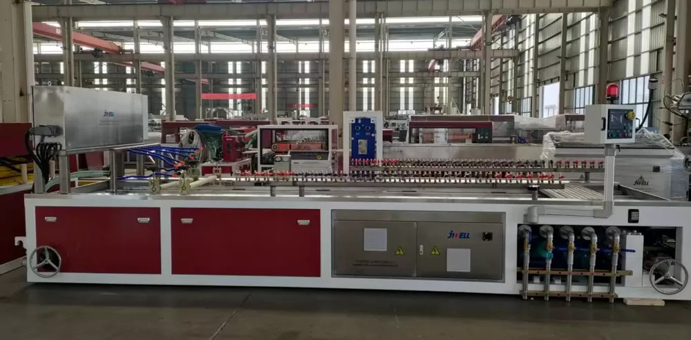 Description of PP Garden Tool House Panel Extrusion Line