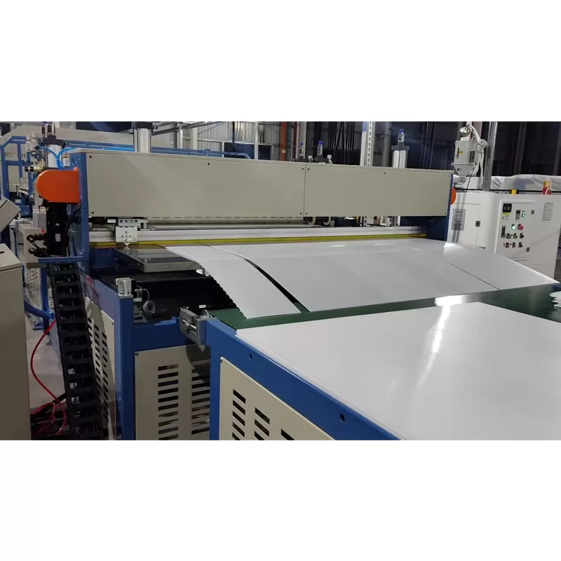 PP PE Hollow Cross Section Sheet Extrusion Line