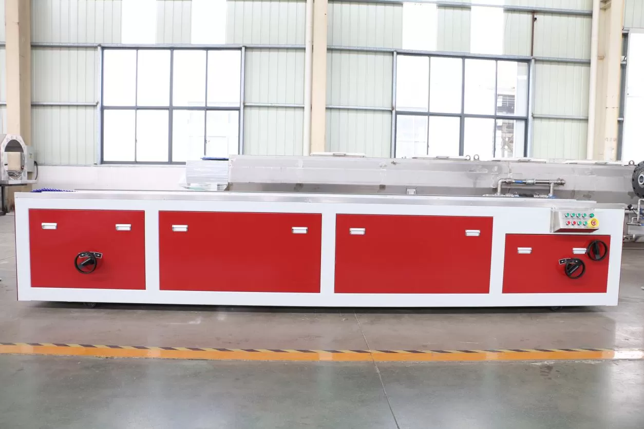Description of PP PE Wood Plastic WPC Decking Floor Extrusion Line