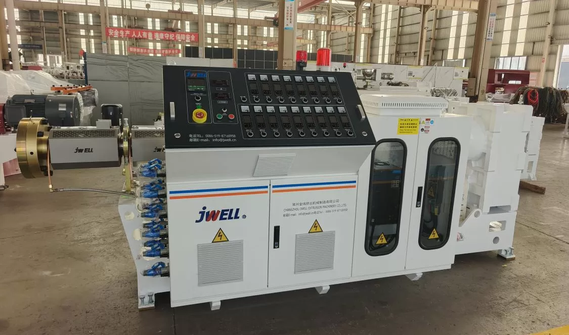 Description of PP Polypropylene Pallet Corner Edge Wrapping Profile Extrusion Machine