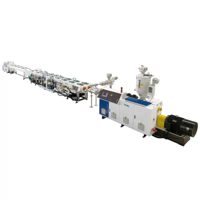 PP-R, PE-RT, PE-X Cool & Hot Water Plastic Pipe Extrusion Line