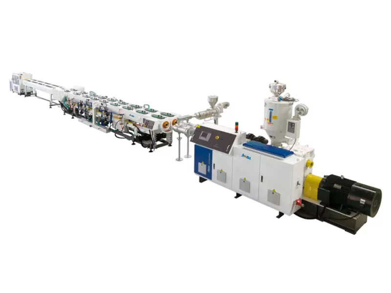 PP-R, PE-RT, PE-X Cool & Hot Water Plastic Pipe Extrusion Line