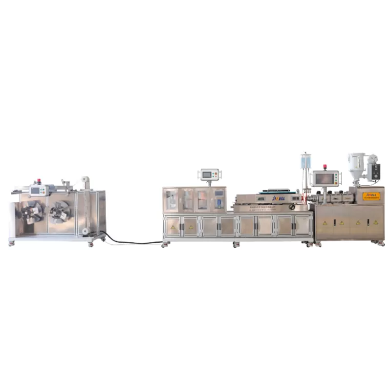 pvc medical plastic pipe extrusion line china