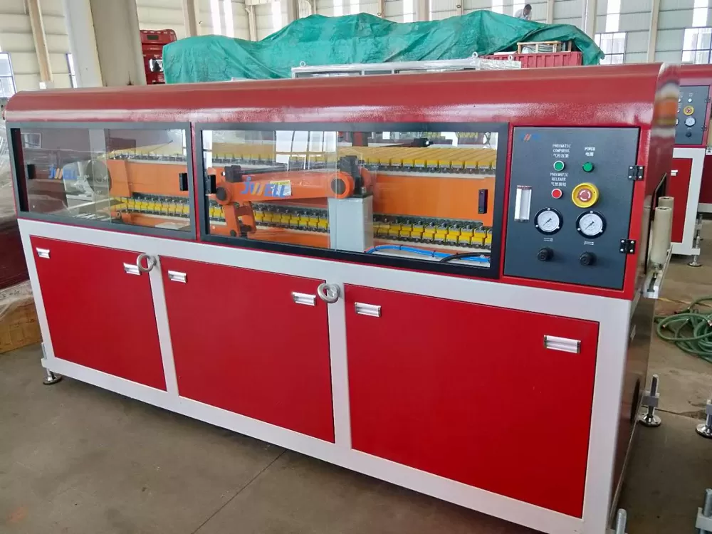 Description of PVC Plastic Rain Gutter Extrusion Line Description of PVC Plastic Rain Gutter Extrusion Line