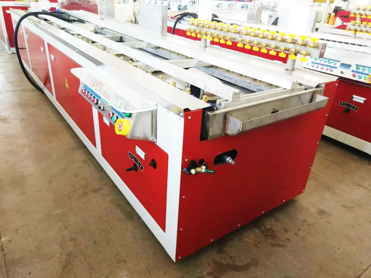 Description of PVC PP PE PC ABS PMMA Small Profile Extrusion Line