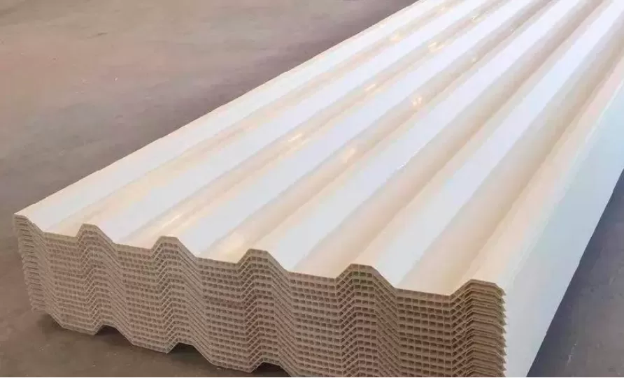 Application of PVC Single-Multi Layer Heat Insulation Corrugated Board & Step-Roofing Extrusion Line