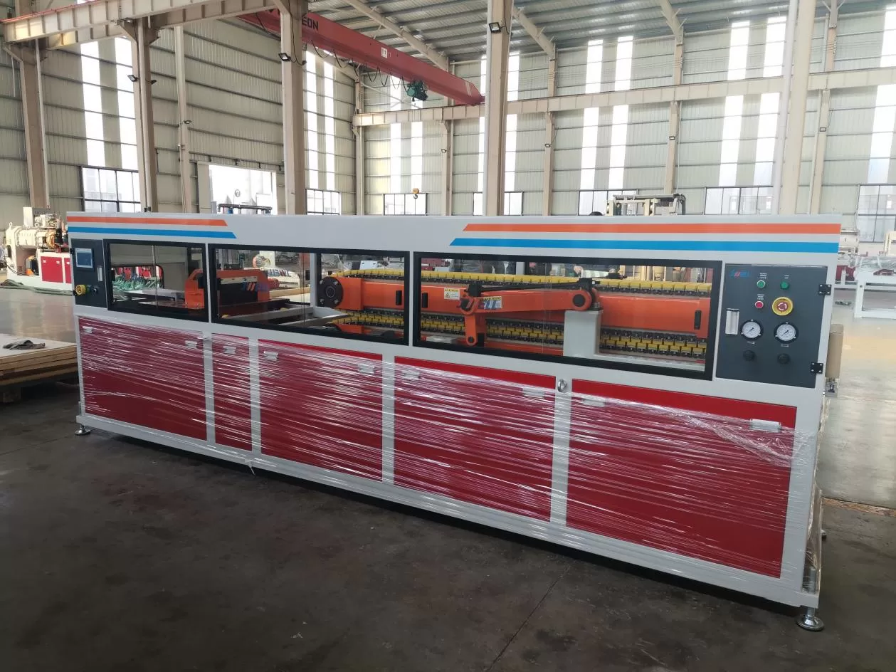 Description of PVC WPC Hollow Plastic Door Panel Extrusion Line