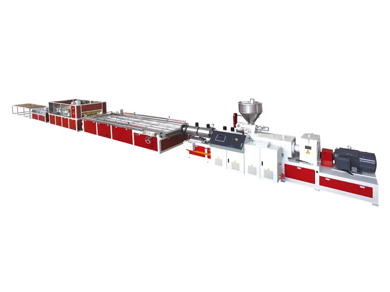 PVC WPC Hollow Plastic Door Panel Extrusion Line