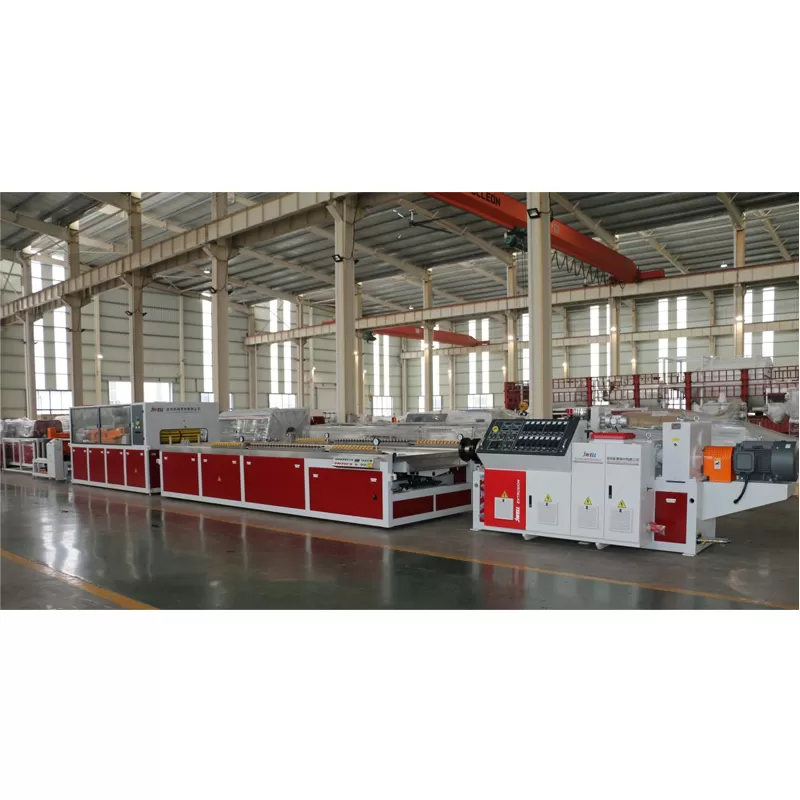 PVC WPC Hollow Plastic Door Panel Extrusion Line