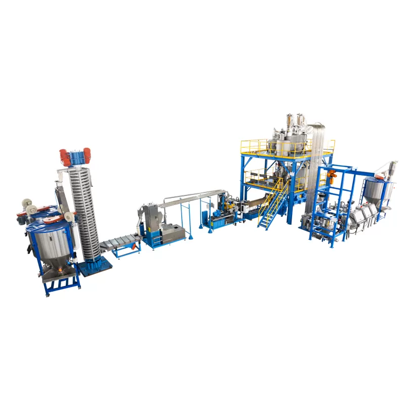 TPE Thermoplastic Rubber Elastomer Plastic Compounding Machine