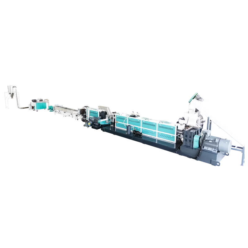 two stage single screw extruder pelletizing machines china