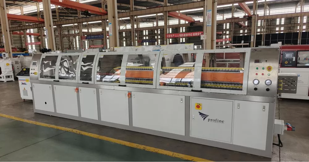 Properties and Advantages of UPVC PVC High Speed Plastic Window & Door Profile Extrusion Line