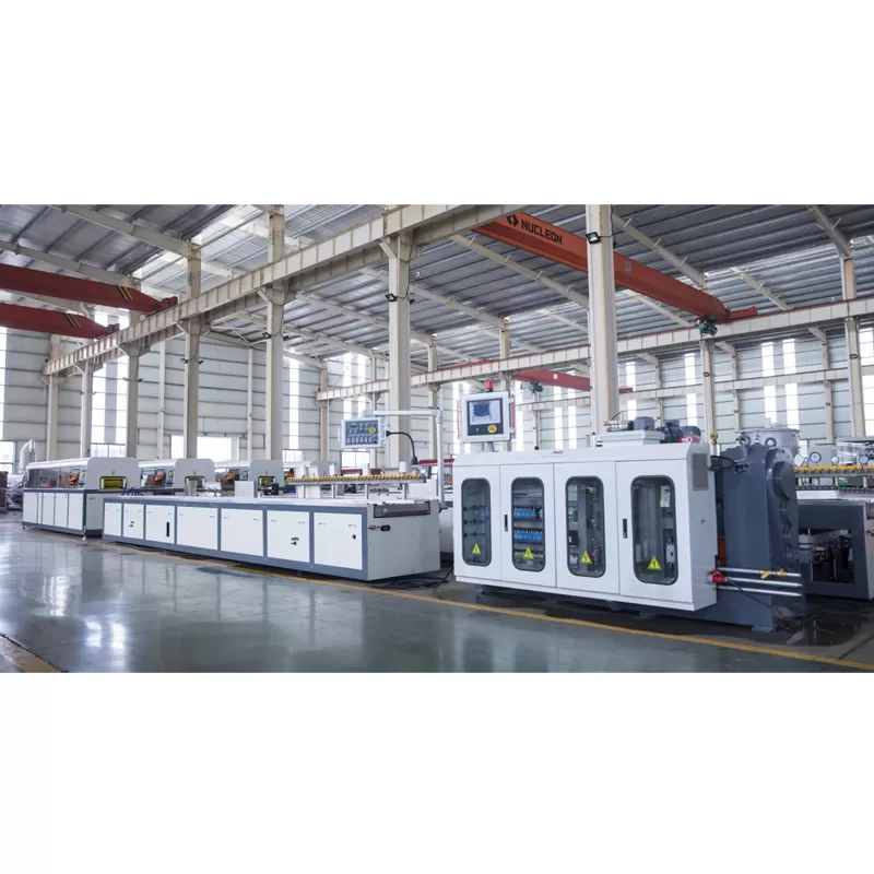 UPVC PVC High Speed Plastic Window & Door Profile Extrusion Line