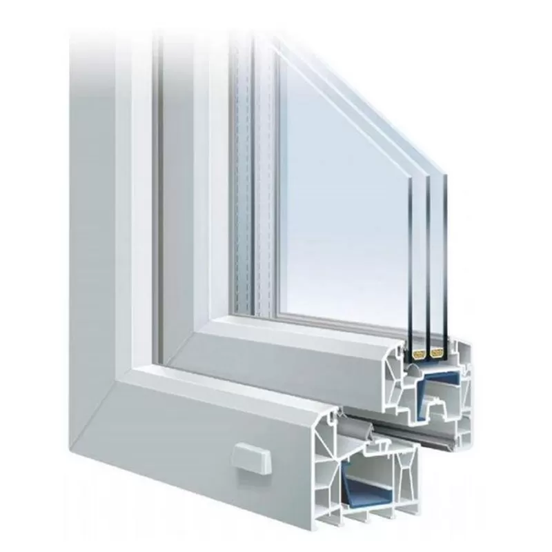 UPVC PVC High Speed Plastic Window & Door Profile Extrusion Line
