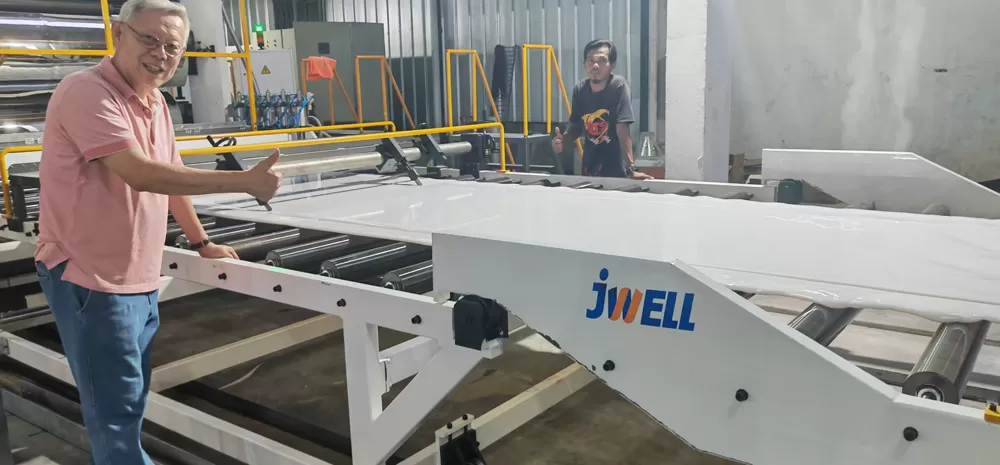Vietnam PP-HDPE Thick Sheet Extrusion Production Line